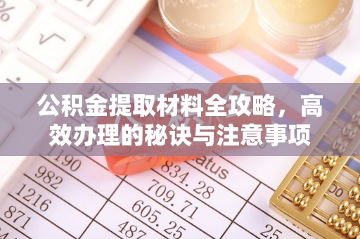 济宁公积金提取材料全攻略，高效办理的秘诀与注意事项