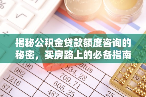 济宁揭秘公积金贷款额度咨询的秘密，买房路上的必备指南